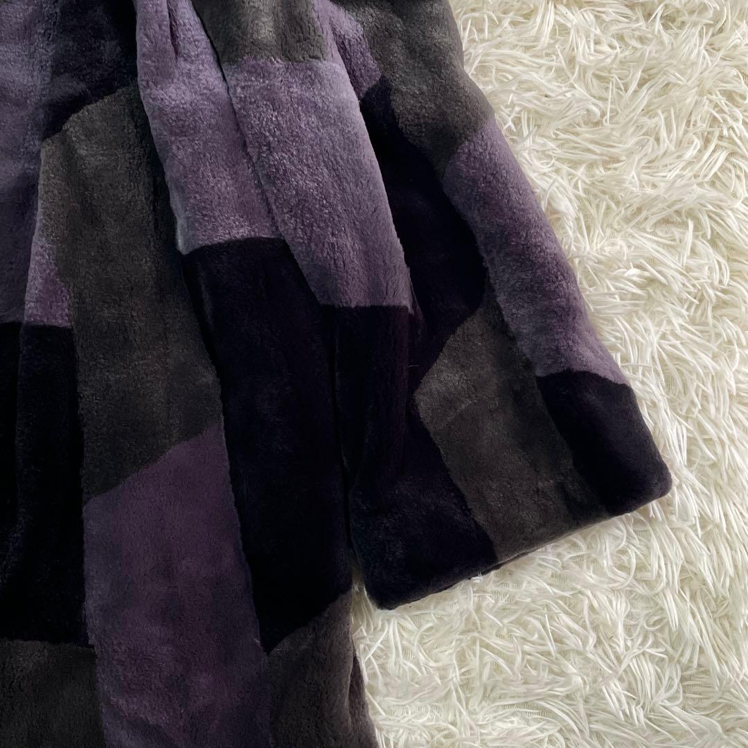 【美品】FABIO MANTEGAZZA サガミンク ミンクファー ロングコート