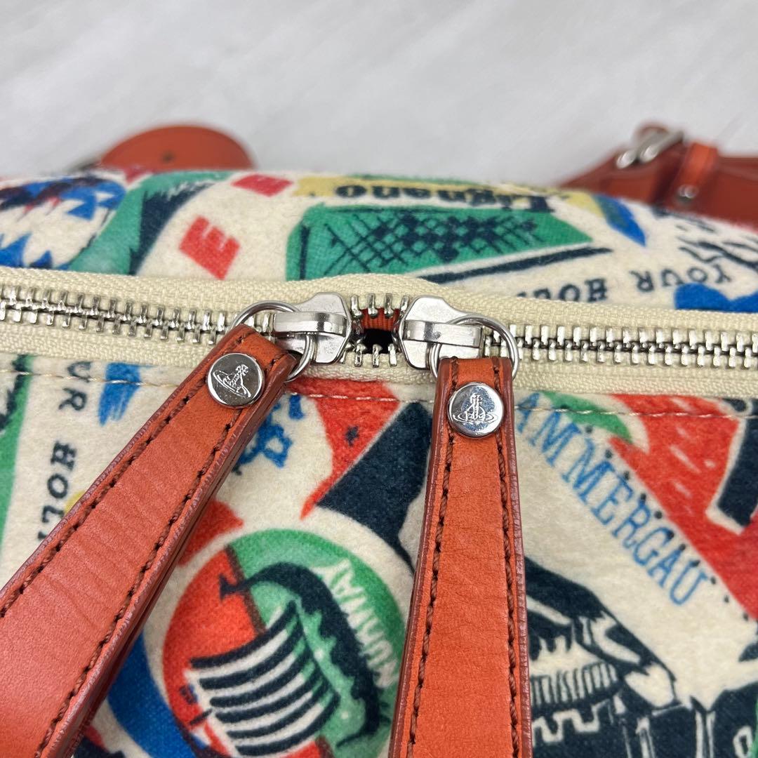 極美品✨ ヴィヴィアンウエストウッド ボディバッグ ショルダーバッグ 総柄