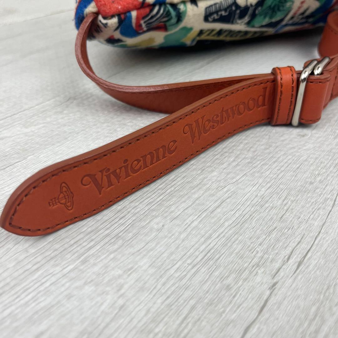 極美品✨ ヴィヴィアンウエストウッド ボディバッグ ショルダーバッグ 総柄