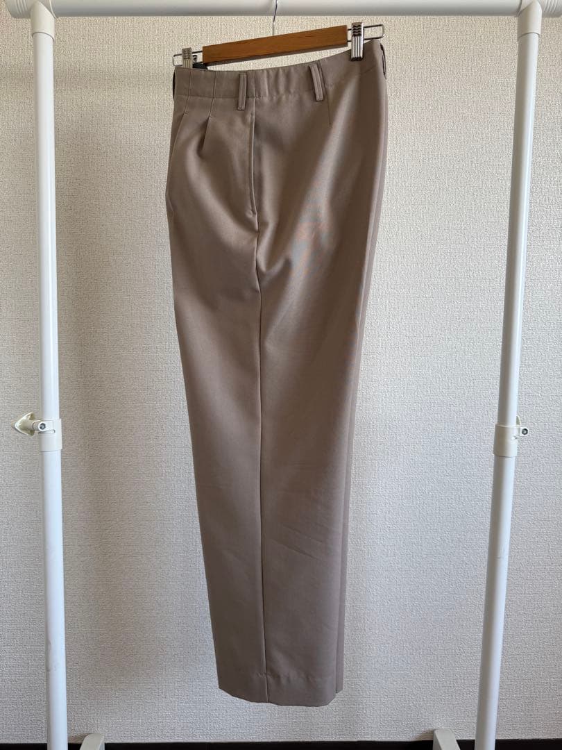 LEMAIRE 21AW 2PLEATS PANTS ベージュ 48