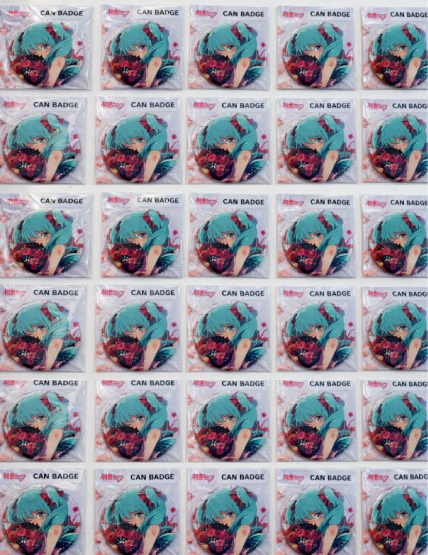 VOCALOID 缶バッチ 初音ミク animate 30個