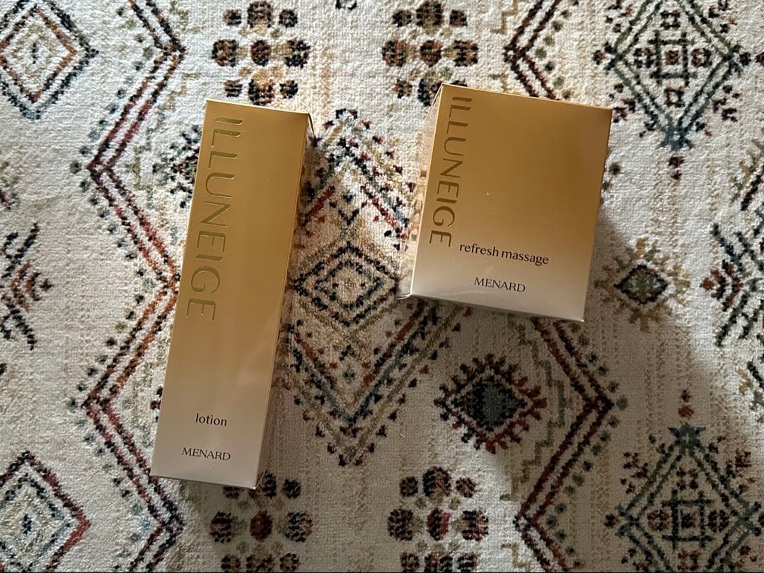 メナードイルネージュローション、リフレッシュマッサージ