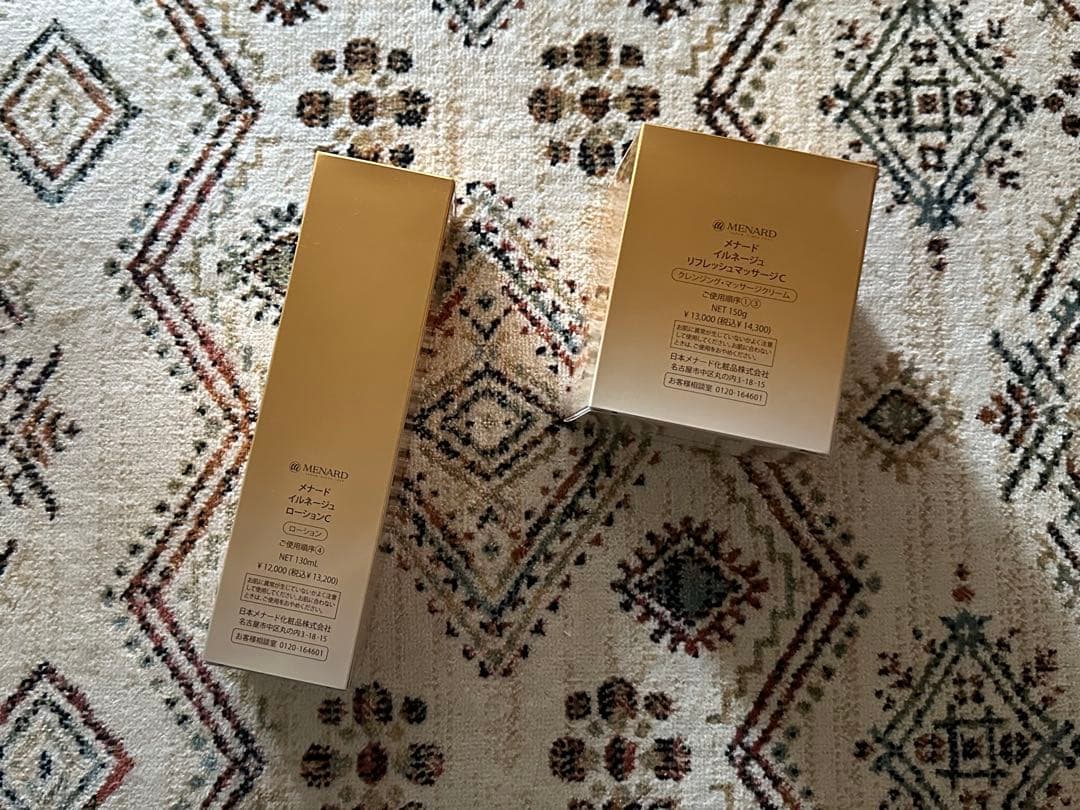 メナードイルネージュローション、リフレッシュマッサージ