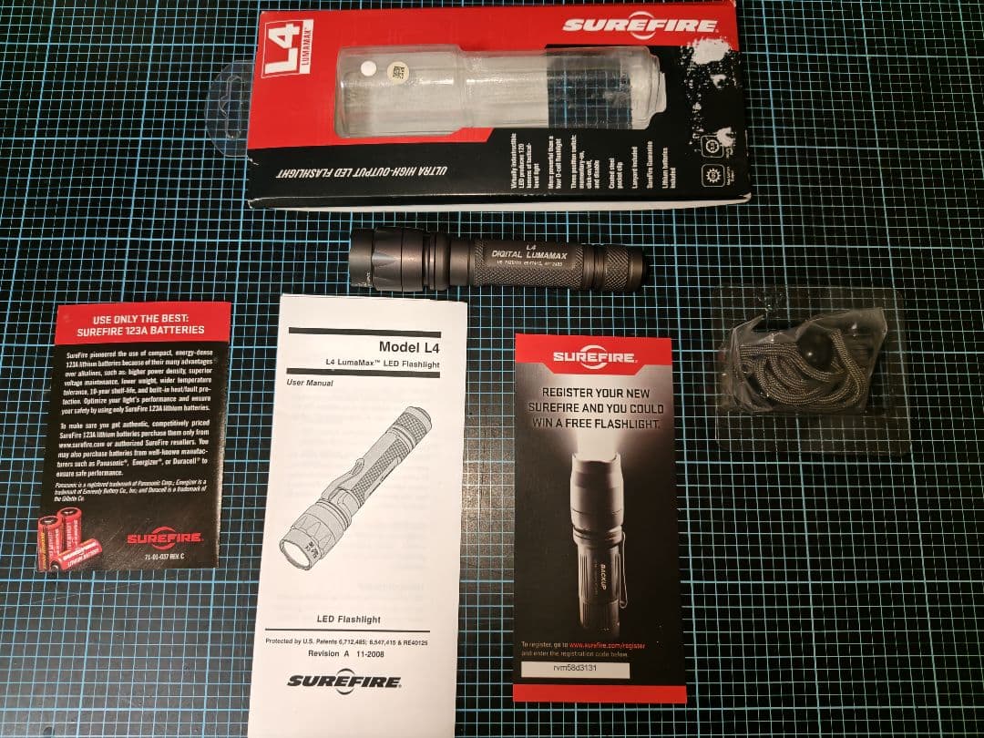 SureFireシュアファイア L4 DIGITAL LUMAMAX