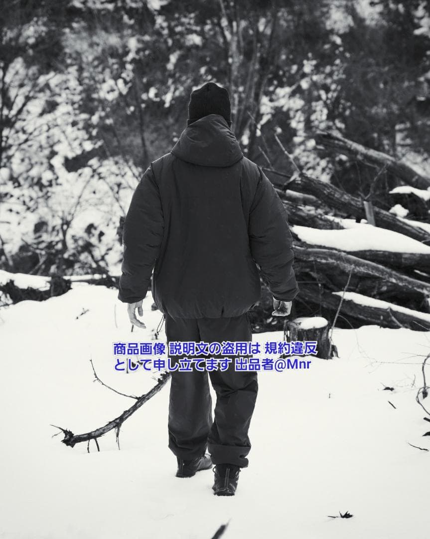 ENNOYとスタイリスト私物 PADDED NYLON HOODIE 黒 XXL