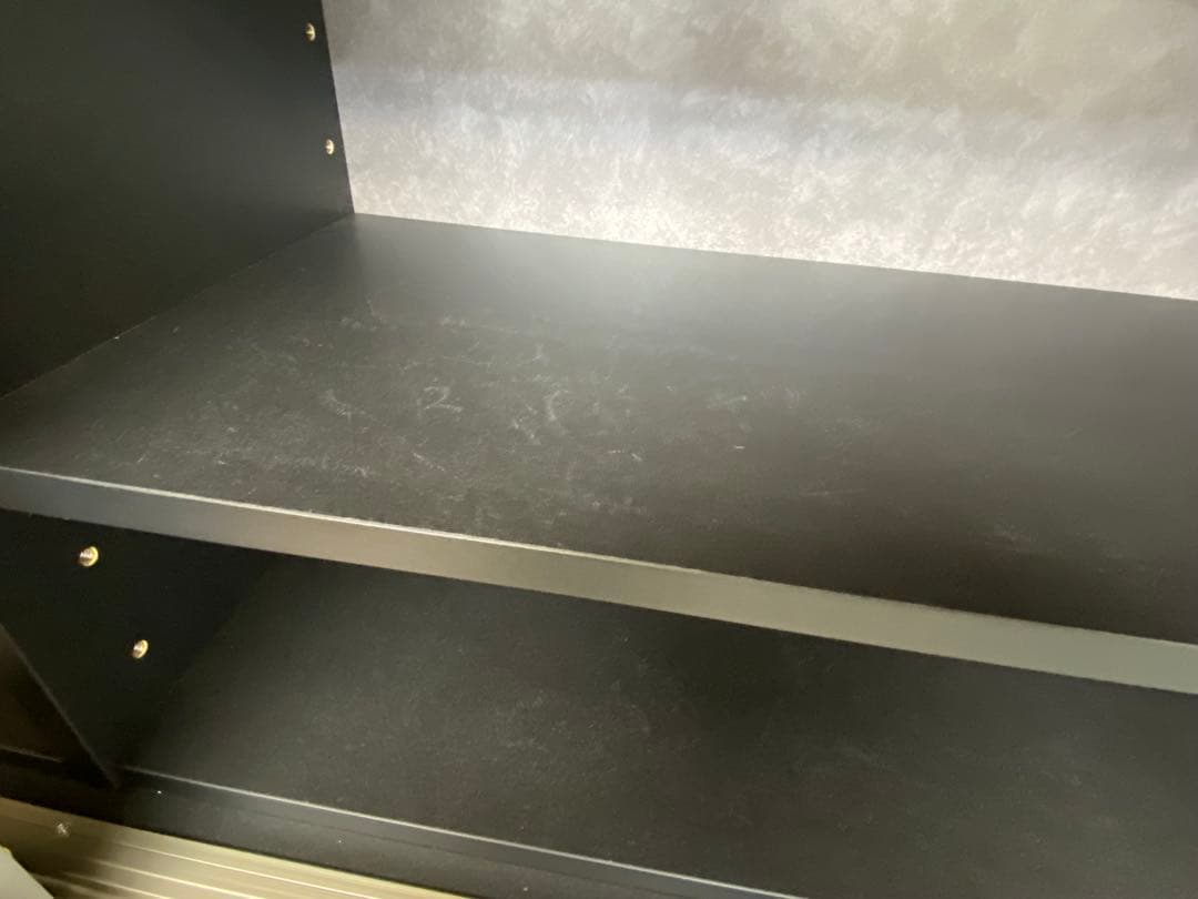 ニトリ キッチンボード ラピス2 BK クローチェ