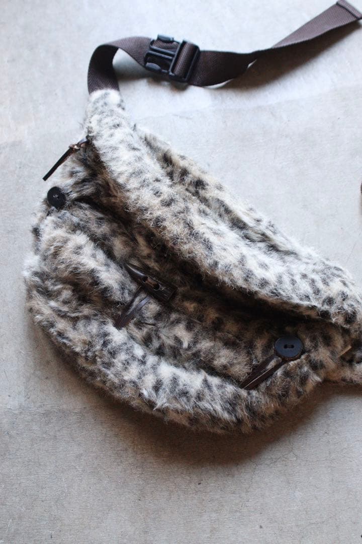 rare グッドイナフ フェイク ファー ウエストバック 名作