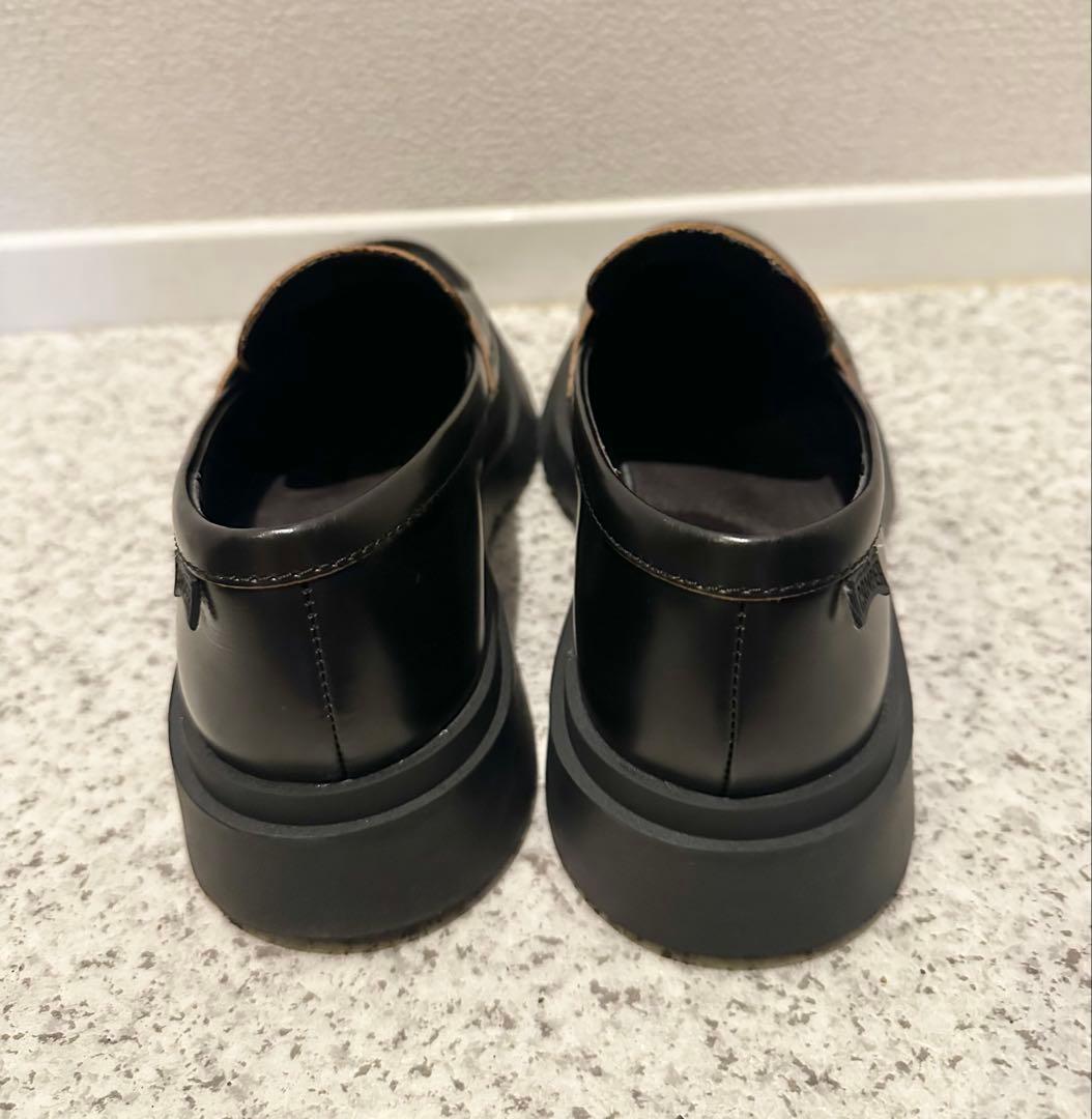 美品！CAMPER カンペール＊WALDENレザー ローファー ブラック　38