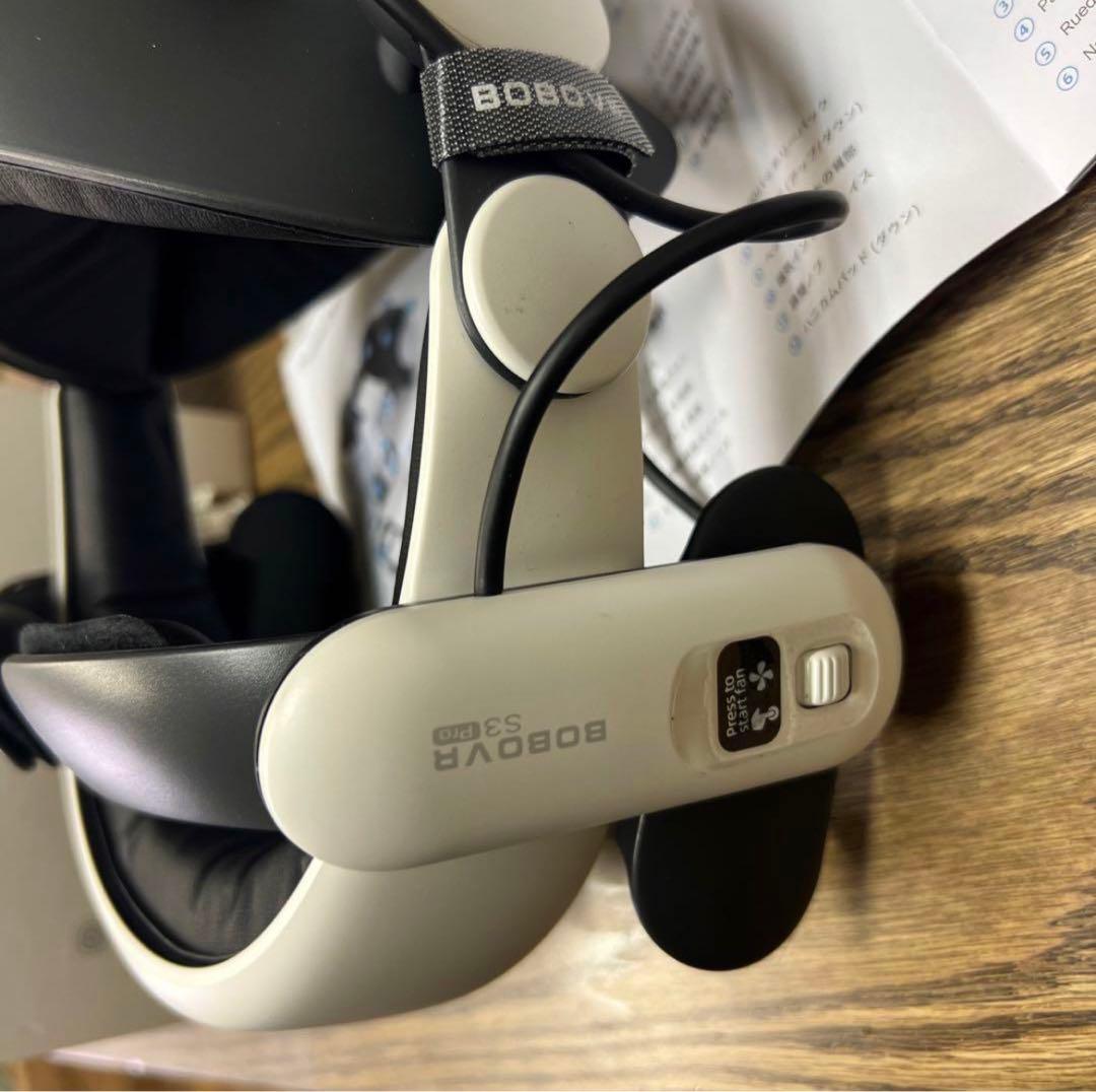 メタクエスト3 3s BOBOVR S3 Pro Head Strap 箱なし