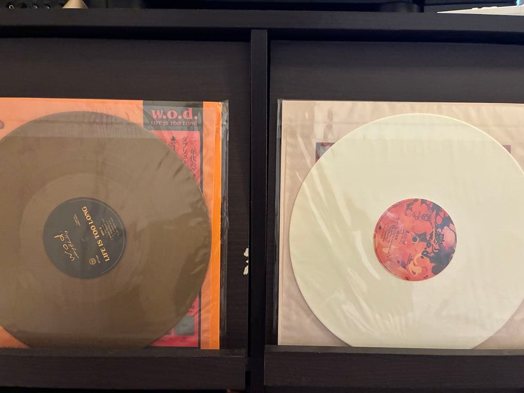 w.o.d. アナログ二枚　角折れあり