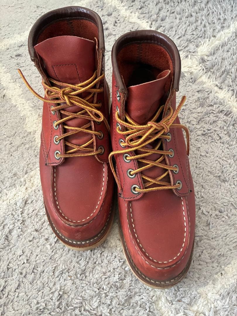 RED WING SHOES ブラウンレザーブーツ