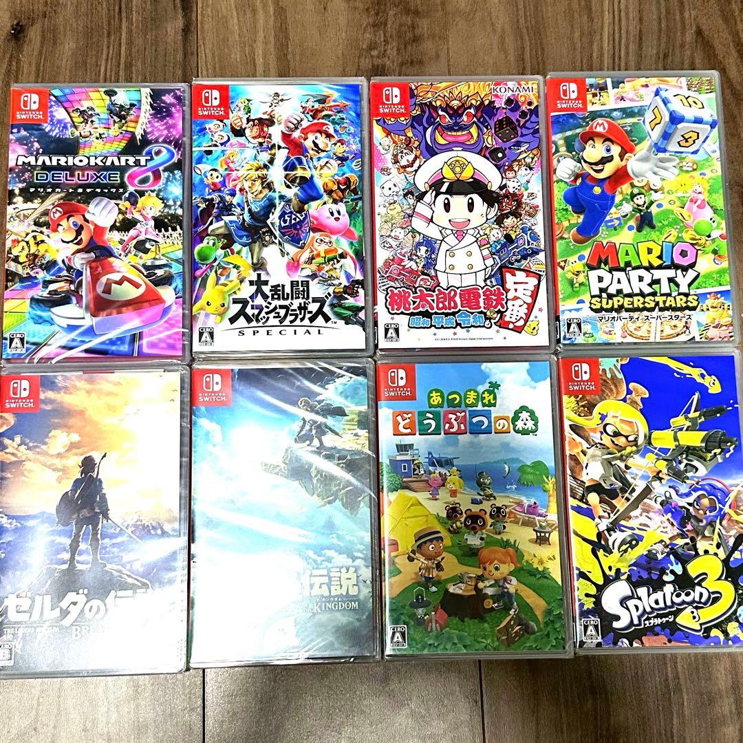 Nintendo Switch ゲームセット 8本