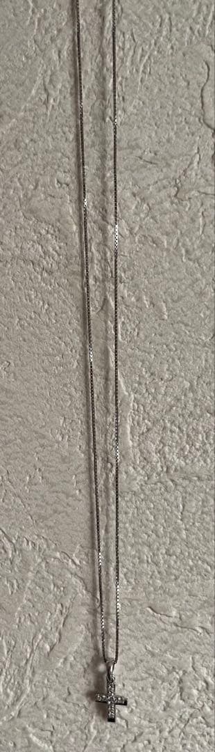 ジュエリーツツミ クロスネックレス