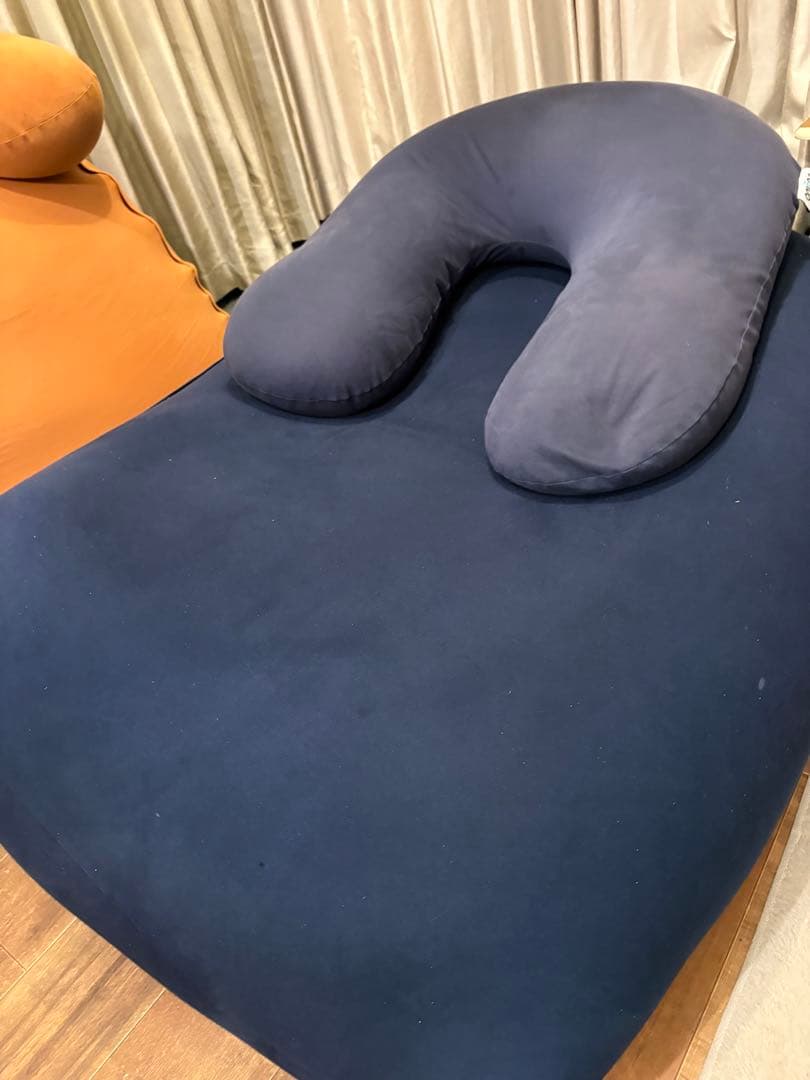 ちくわ様限定　ヨギボー　yogibo midi support ネイビ