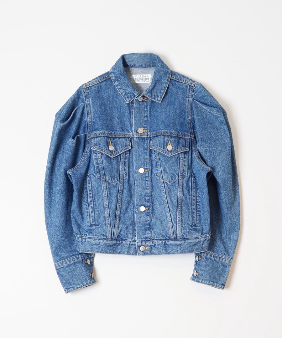 HOLIDAY パフスリーブデニムジャケット