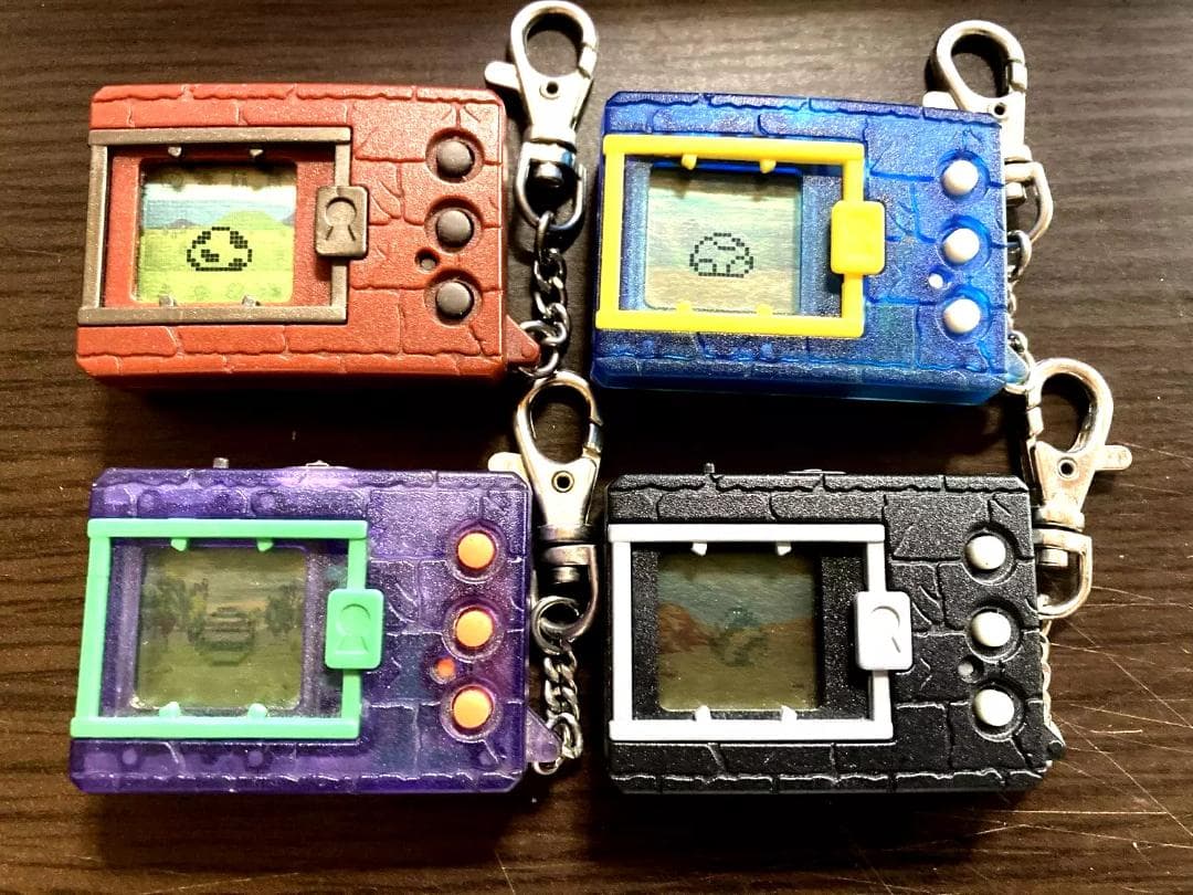 【動作確認済】バンダイ　デジモン　Ver.1～4 赤・青・紫・黒セット