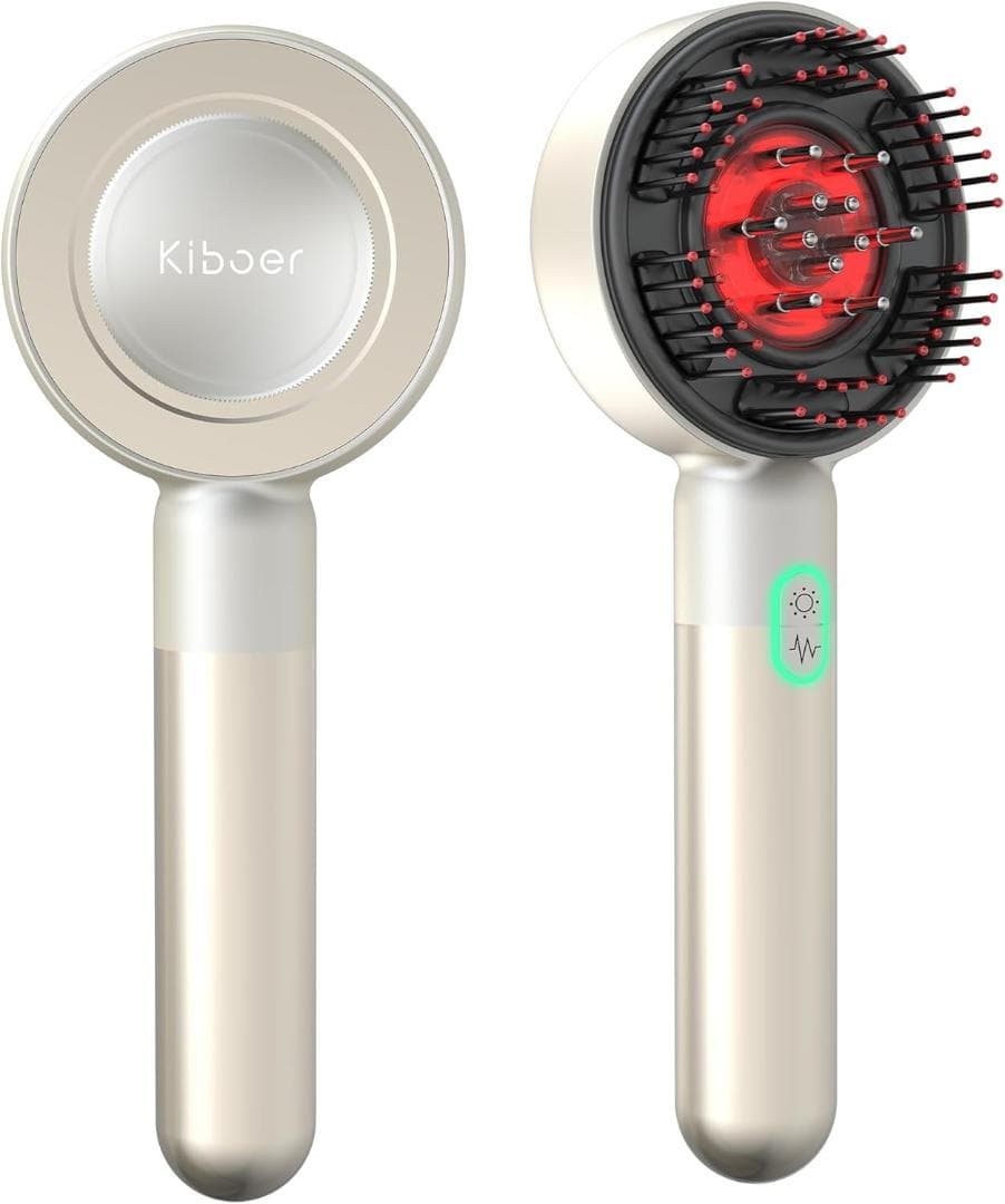 Kiboer 電気ブラシ ヘッドスパ 電動頭皮ブラシ スカルプ 特許取得済 頭皮