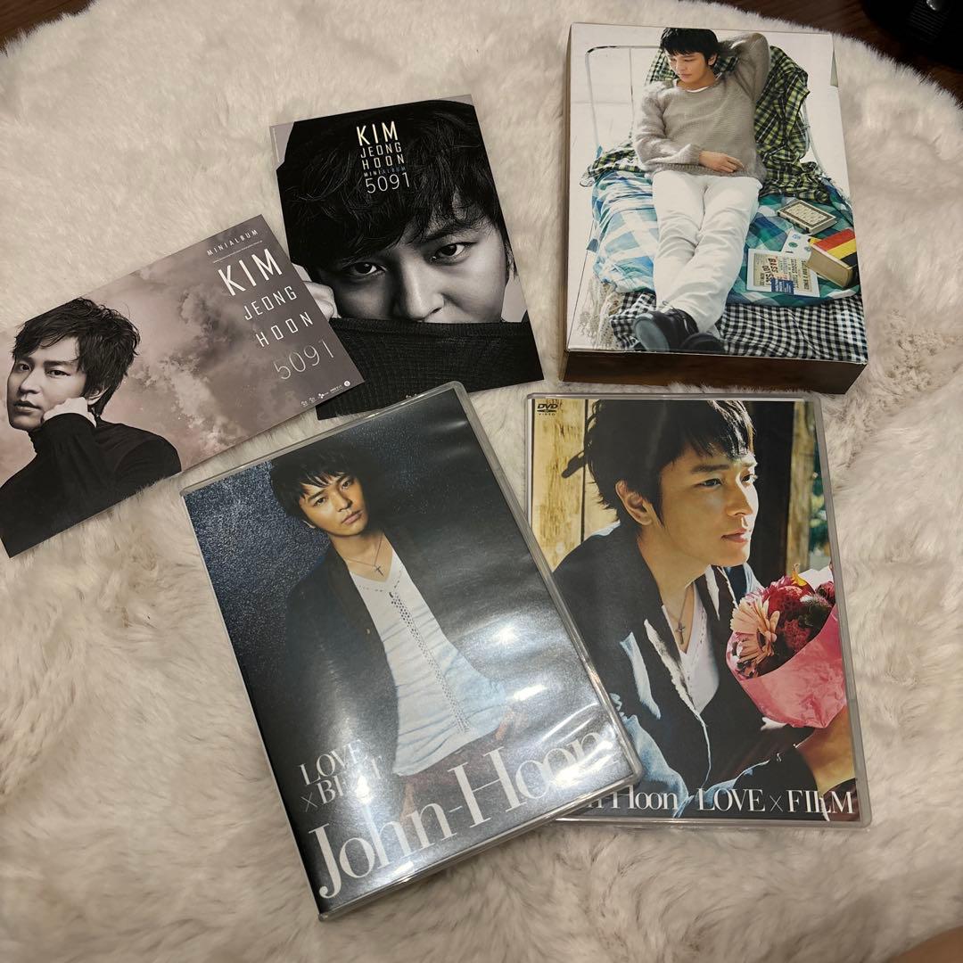 ジョンフン LOVE×BEST×FILM John-Hoon CD DVD
