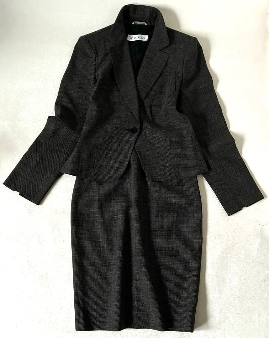 美品✨マックスマーラ 白タグ スーツ セットアップ ジャケット イタリア製