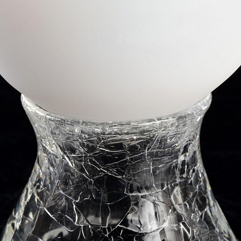 ガラス工芸　山巓堂　末國清吉作　台付盃　共箱　N　9128