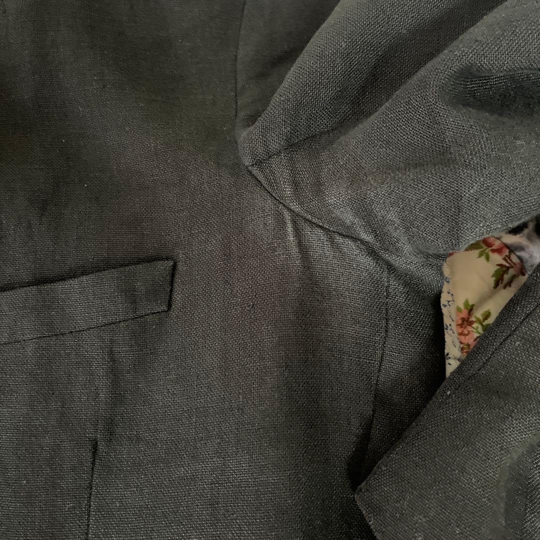 Suzuki Takayuki Men's リネン ジャケット