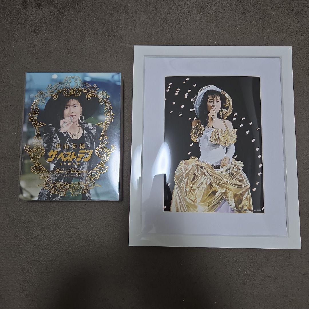 中山美穂40th AnniversaryBlu-ray&キャラファイングラス額装