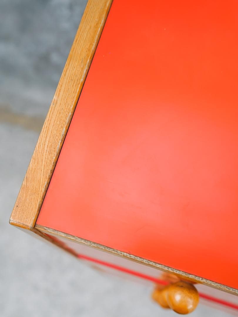 60-70's ヴィンテージ 6段チェスト/収納 レトロポップ スペースエイジ