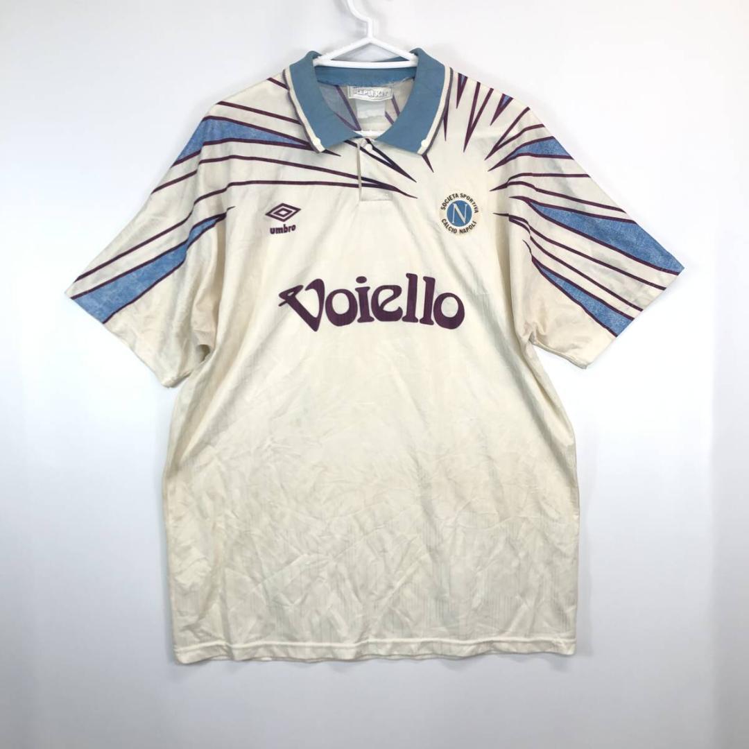 アンブロ ナポリ1992/93シーズン アウェイユニフォーム イングランド製