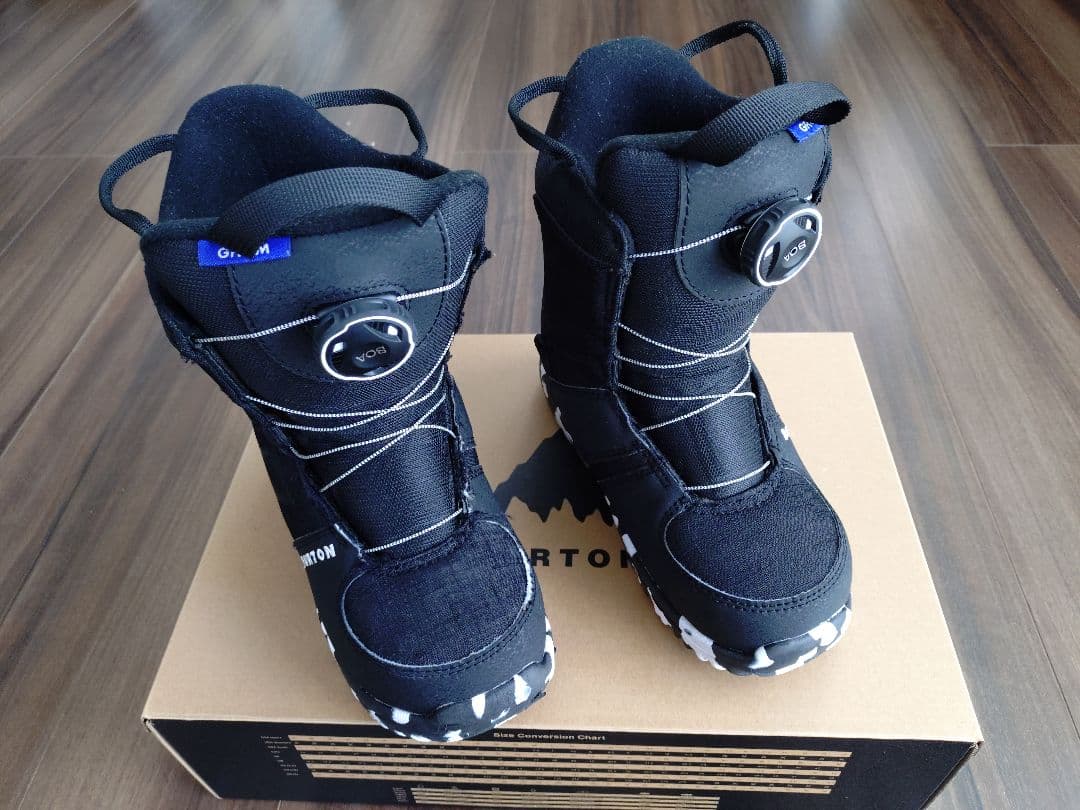 【美品・送料込】BURTON　キッズブーツ　21センチ