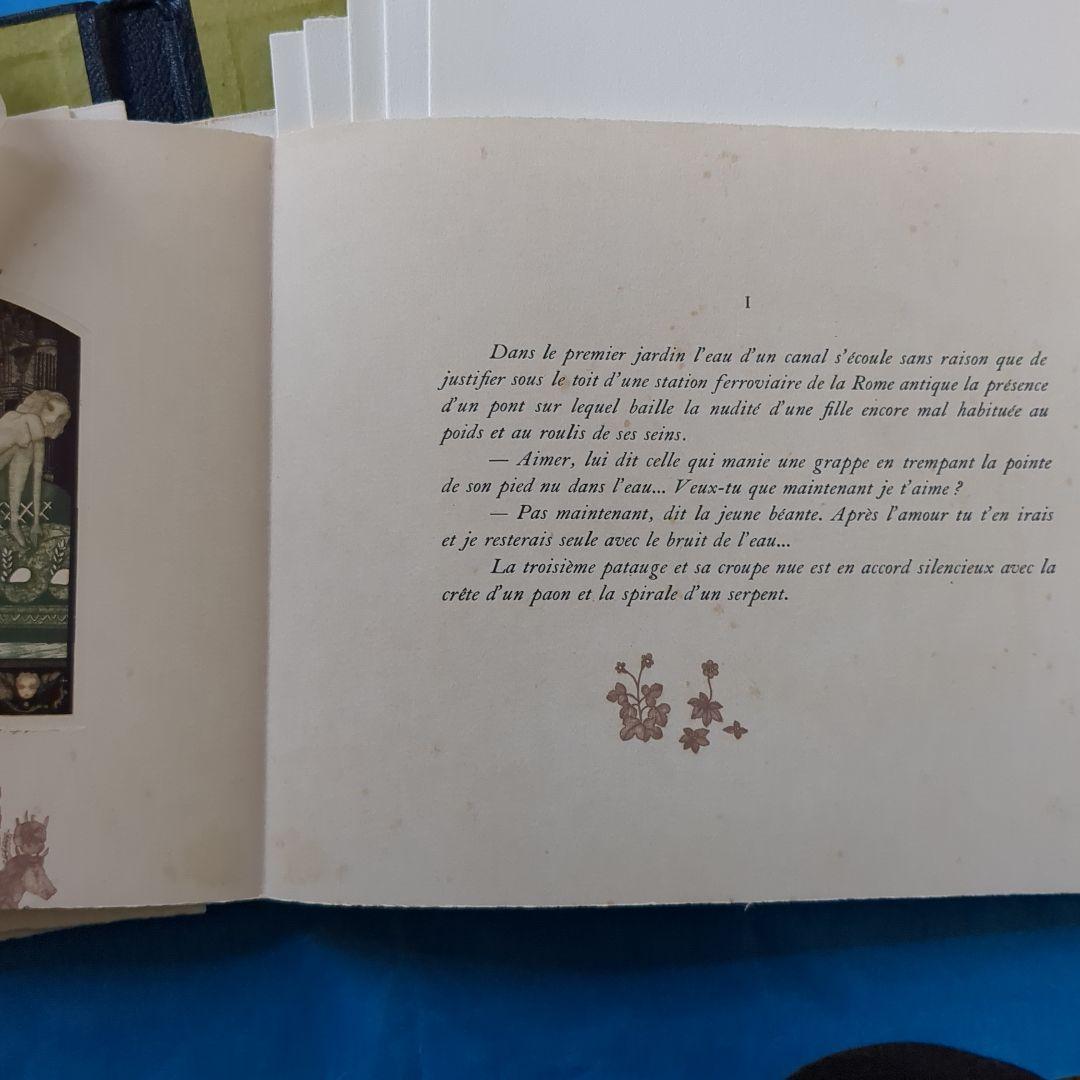 (O-670) 【山下清澄・ 詩画集 幻想庭園　限定版】