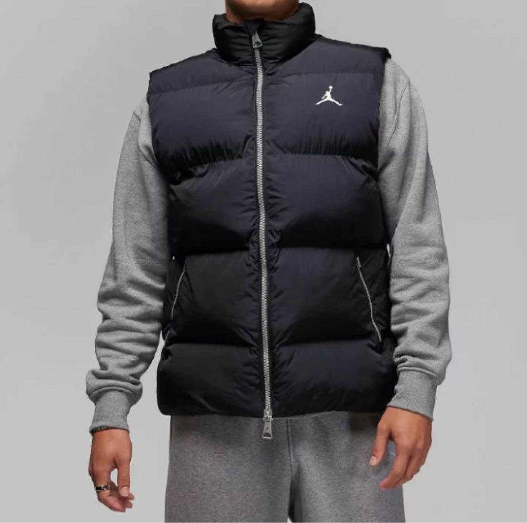 ナイキ 2XL ジョーダン ダウン ベスト エッセンシャル 黒