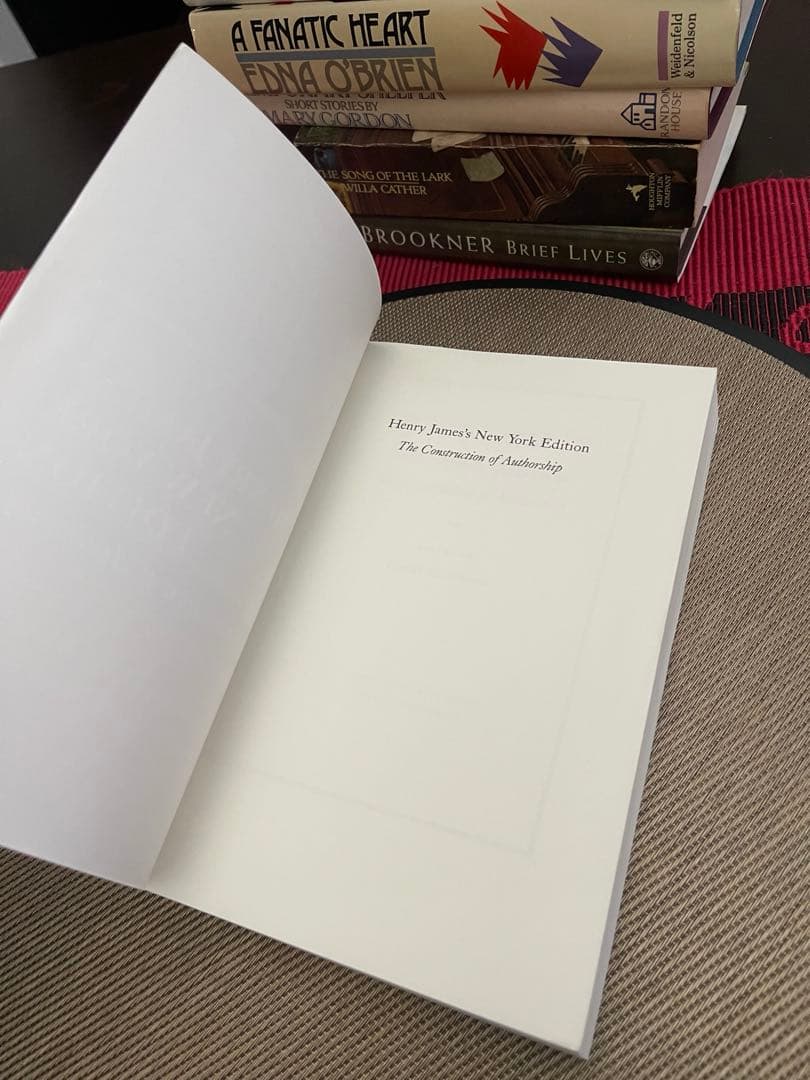 希少　HENRY JAMES'S NEW YORK EDITION