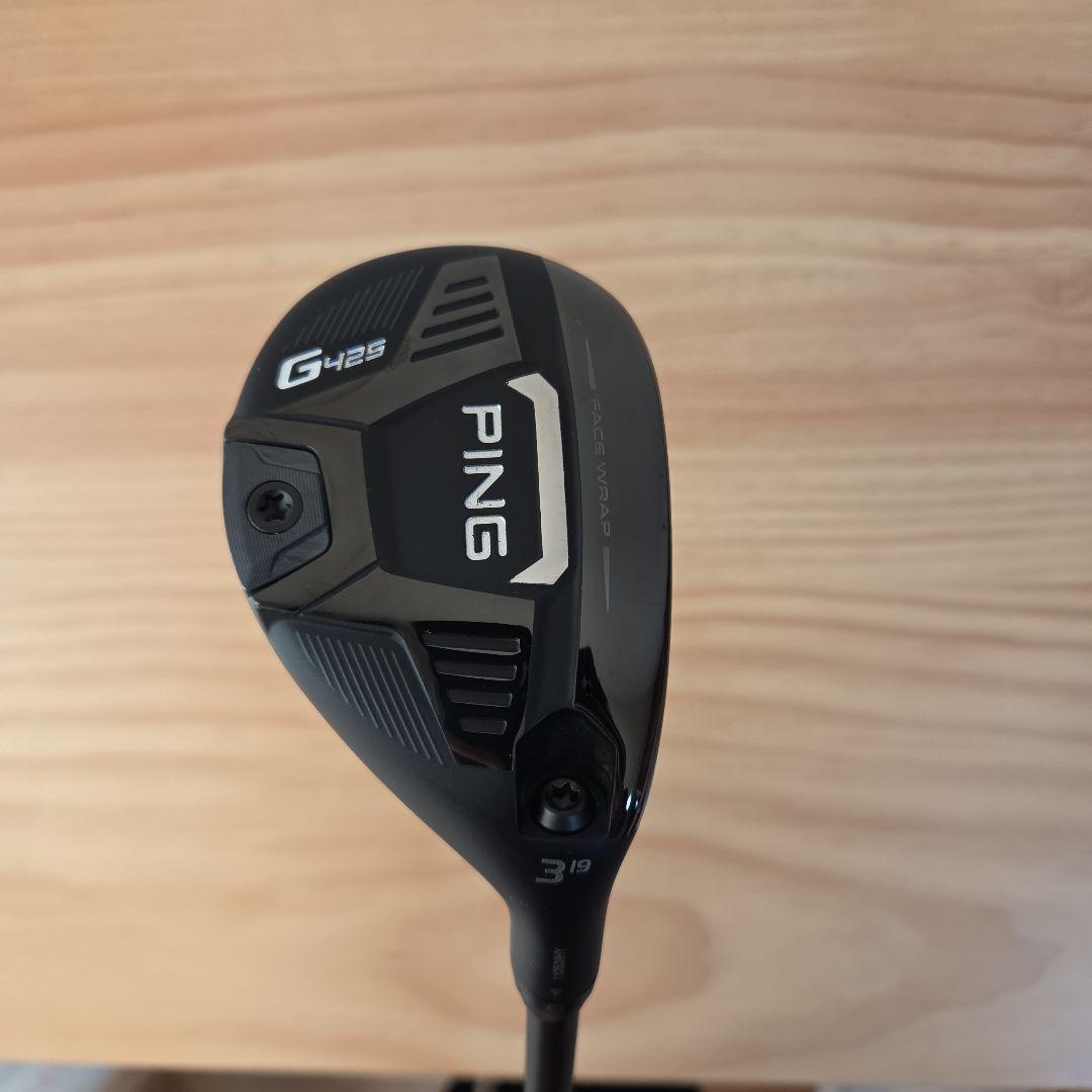 希少ほぼ未使用！PING G425 ユーティリティ 3番 SRシャフト