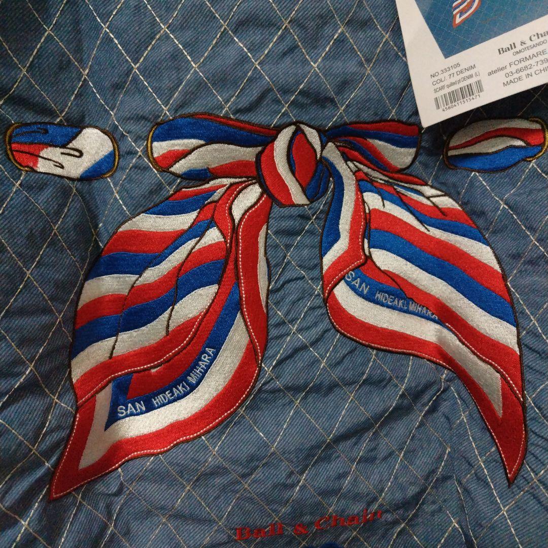 ※新品未使用※タグ付き※ボールアンドチェーン※表参道限定※スカーフ柄※L