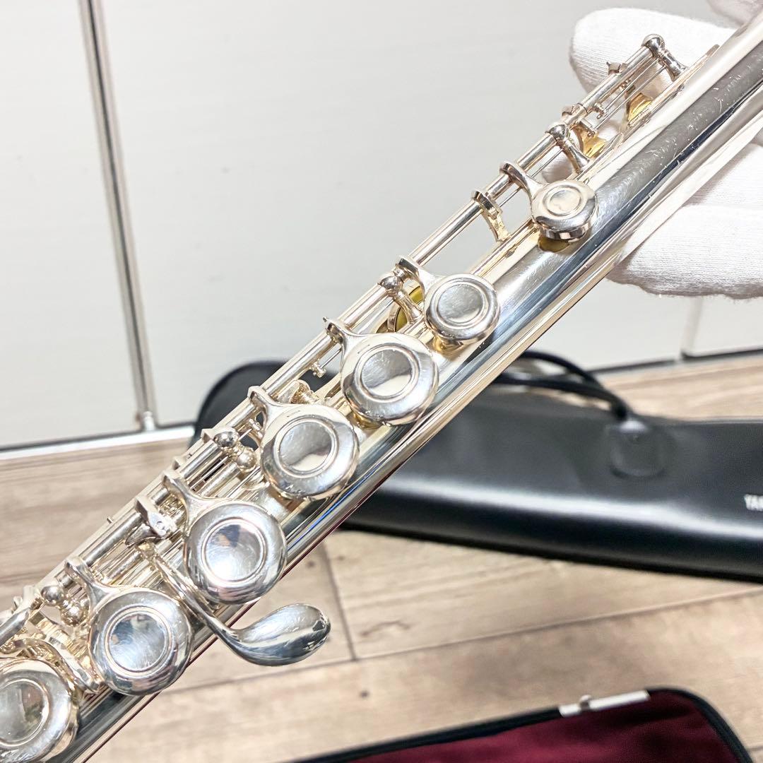 【良品】YAMAHA ヤマハ YFL-311Ⅱ フルート 頭部管銀製 バッグ付