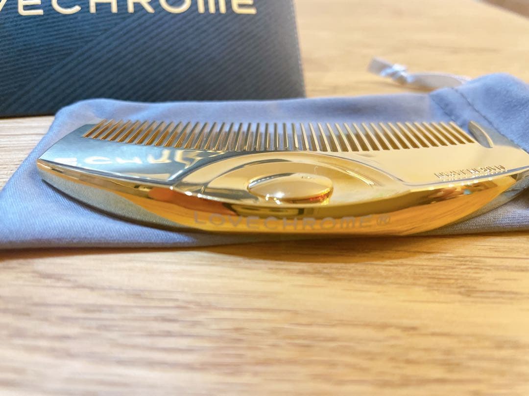 新品未使用 LOVE CHROME/ラブクロム　 K24GP ツキ　ゴールド