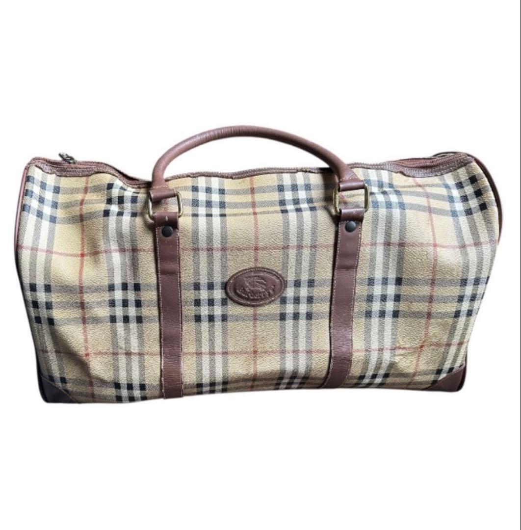 BURBERRY ボストンバッグ