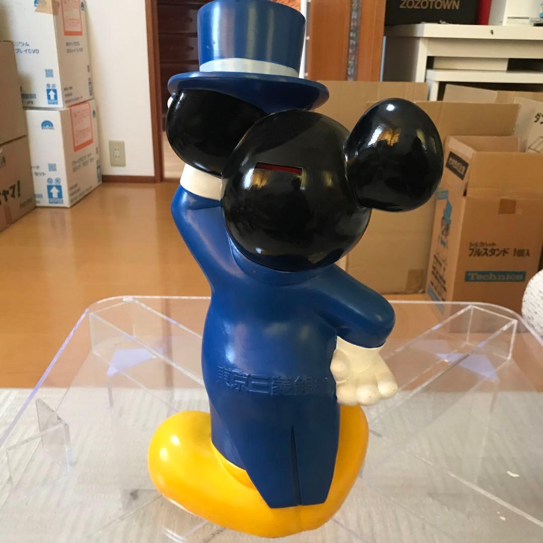 東京三菱銀行　貯金箱　ミッキー　約38センチ