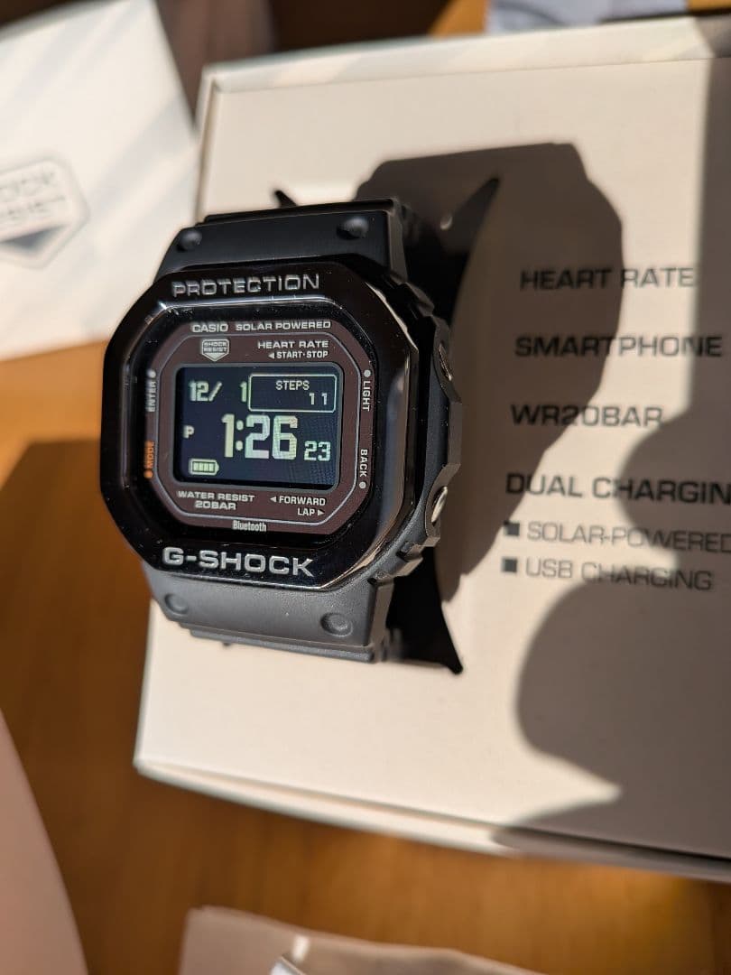 G-SHOCK デジタル腕時計 心拍数測定機能