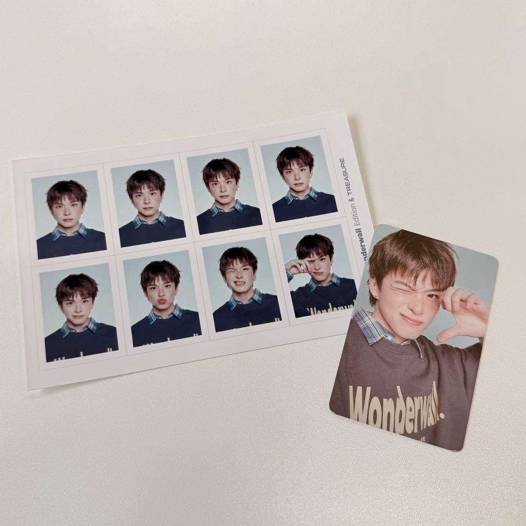 Wonderwall アサヒ　証明写真&トレカBセット