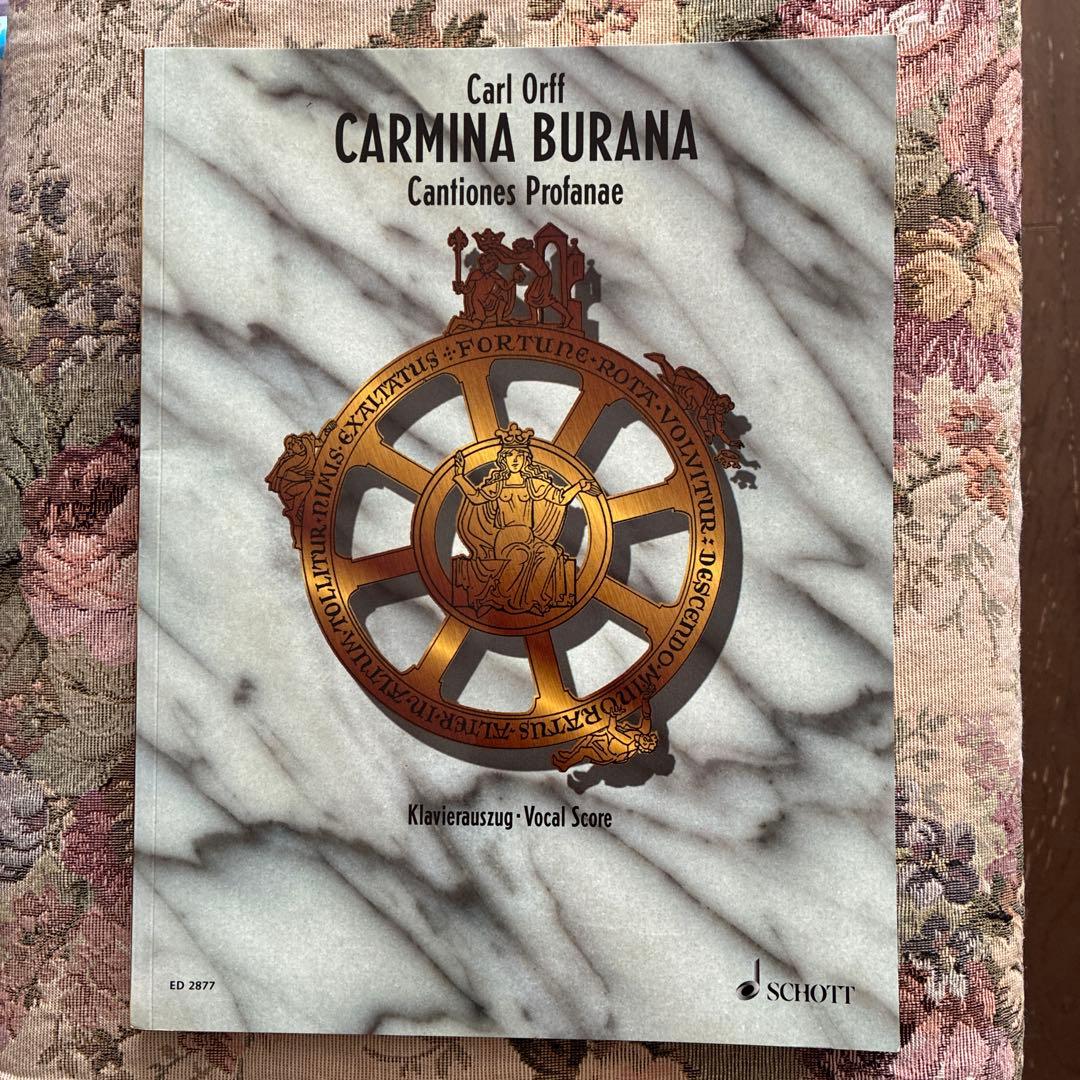 Carl Orff Carmina Burana 楽譜 カルミナ・ブラーナ20冊
