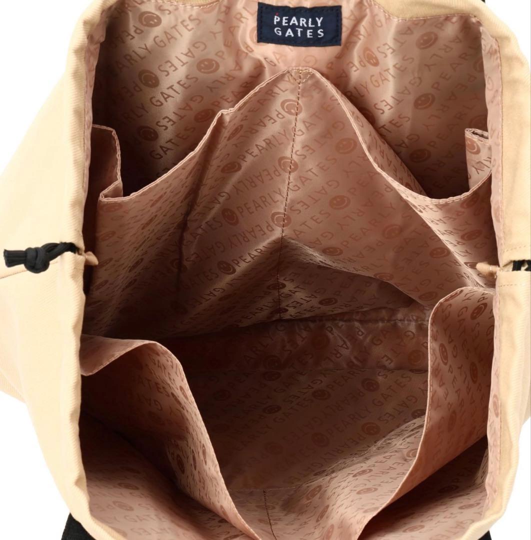 新品 パーリーゲイツ トートバッグ ラビットトート ロッカーバッグ ベージュ