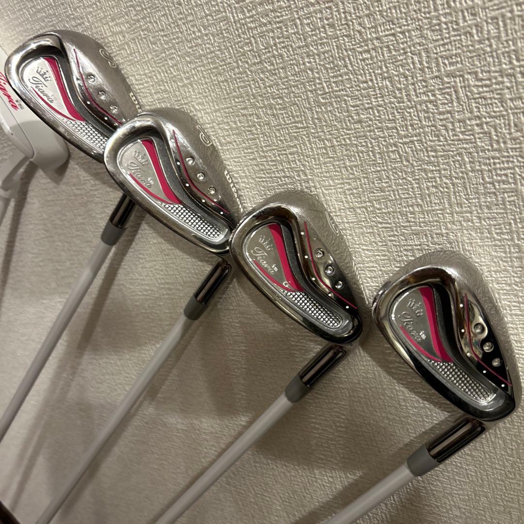 ウィルソン他　レディースL 右利き　ハーフゴルフセット