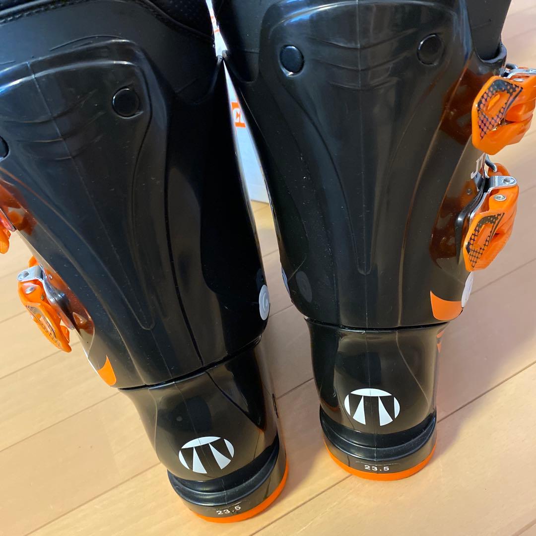 TECNICA スキーブーツ 23.5 ブラック/オレンジ　子供用　女性用