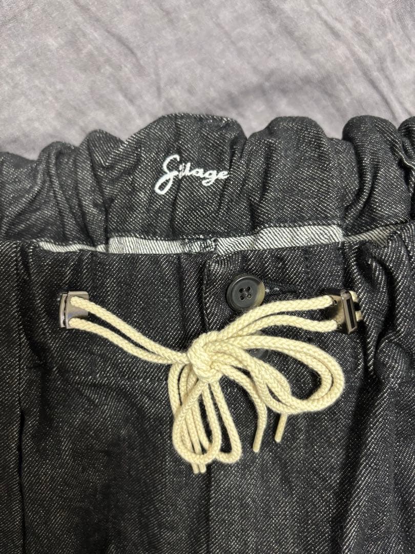 Sillage ダークグレーデニムウォッシュ