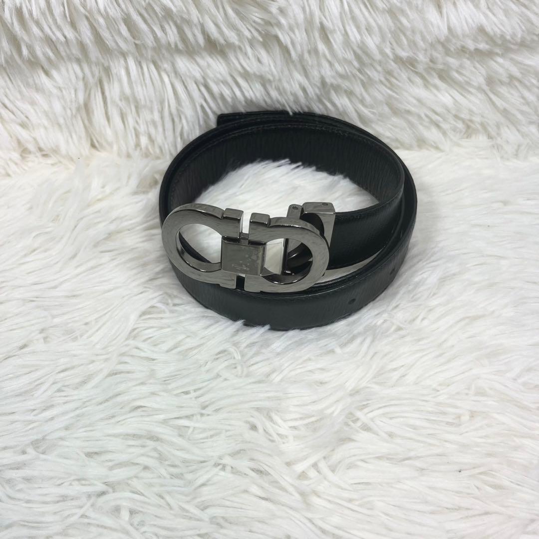 Salvatore Ferragamo フェラガモ ベルト ダブルガンチーニ