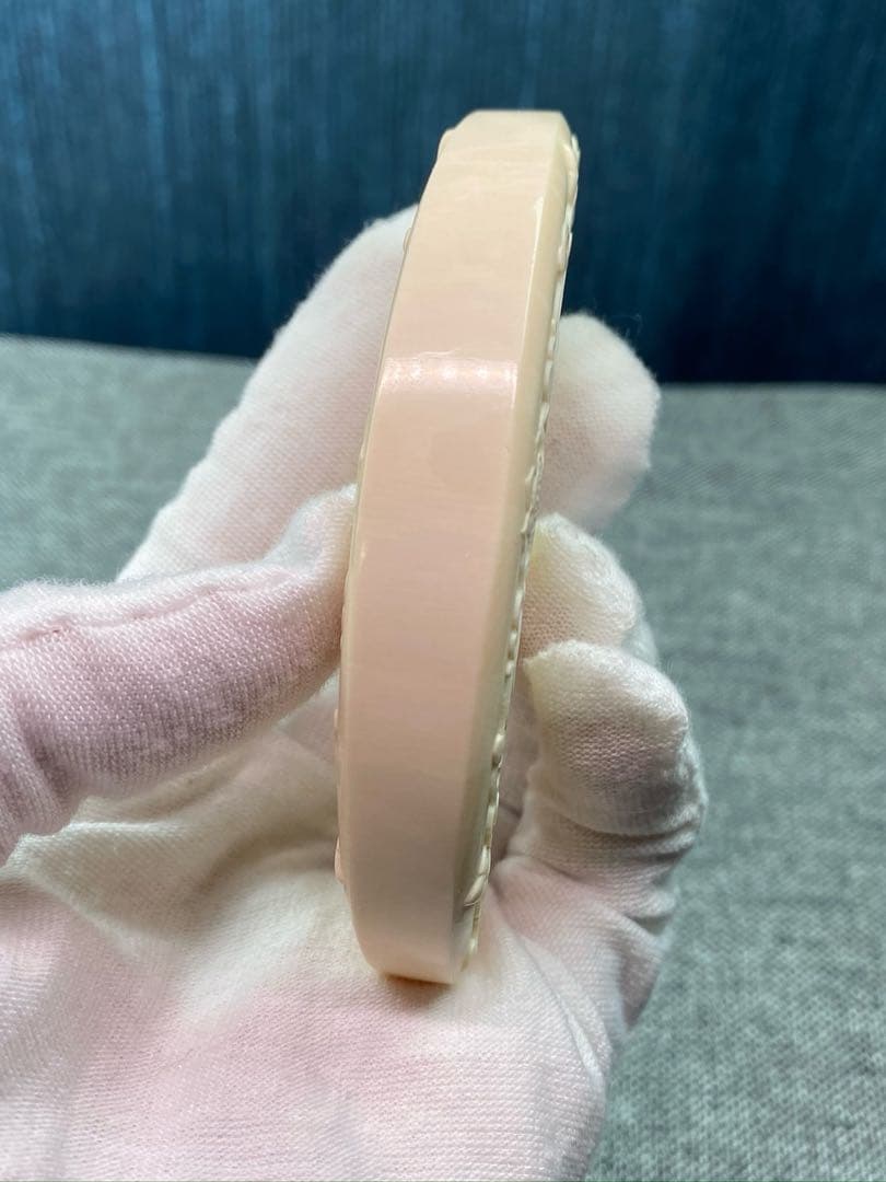 天然マンモス牙美しい手作り彫刻 一櫛百順 髪櫛(37g)