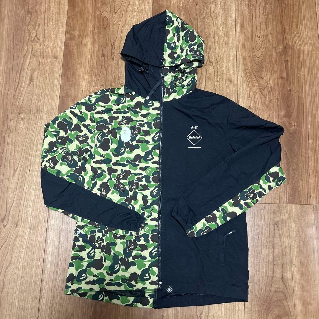 F.C.R.Bape フード付きナイロンジャケット Lサイズ