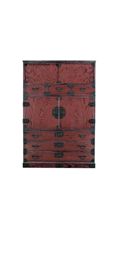 民芸家具和 民芸筆和たんす120cm幅 筑後民芸 120和タンス」国産 大阪配送