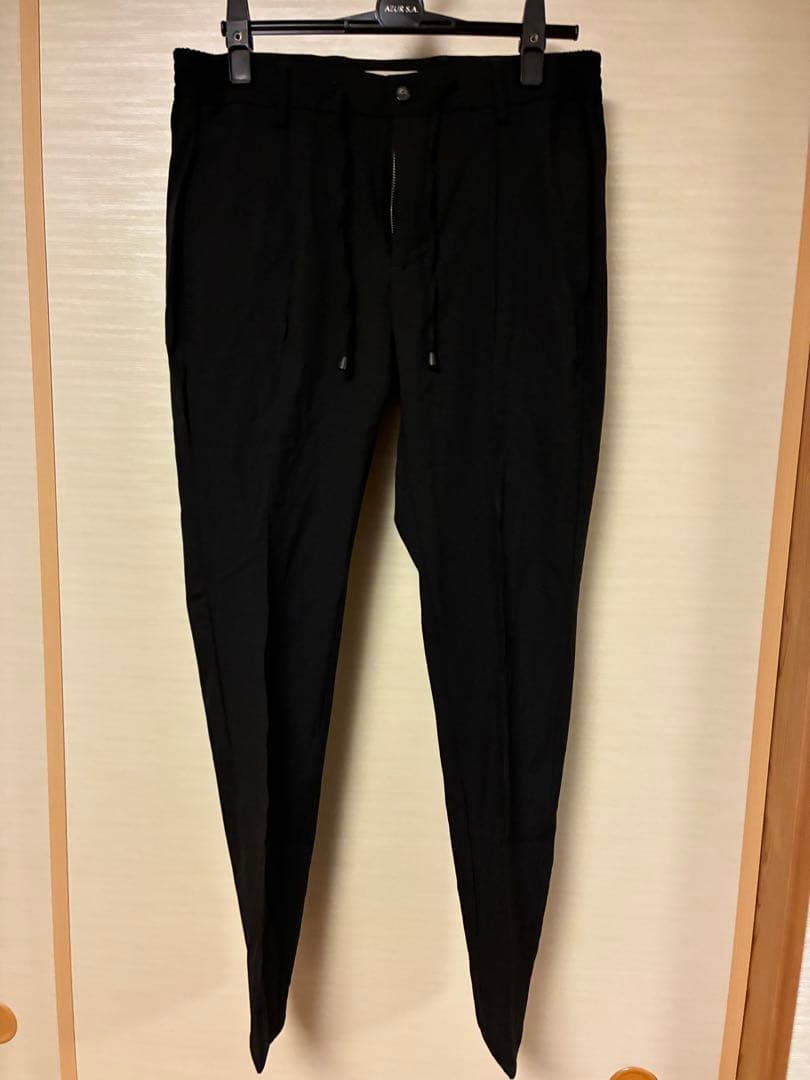 ジャブスアルキヴィオ マサッチョ ブラック スラックス 46